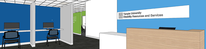 drawing of new DRS lobby
